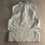 Lululemon Cream White Open Back Half-Zip Sweater Photo 3