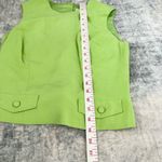 EXPRESS Vintage Lime Green Linen/Silk 3 piece business suit - See details Photo 12