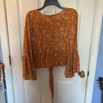 American Eagle  Flowy Sleeve Top Photo 4
