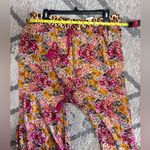 Anthropologie  Lightweight Pull String Waist Floral Harem Pants Large Photo 5