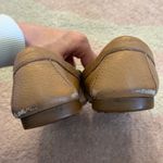 Coach  Fredrica Tan Pebbled Leather Driving Loafers Slip-On Flats Preppy Heritage Photo 6