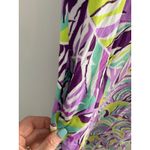 Stan Herman‎ Maxi dress with pockets size medium Purple Photo 2