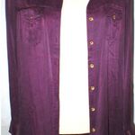 True Religion New Womens Designer 100% Silk Long Blouse Tunic XS Purple NWT Top Photo 1