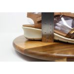 ECCO Womens Felicia Leather Wedge Sandals Brown‎ Bronze Adjustable Strap Size 7 Brown Photo 11