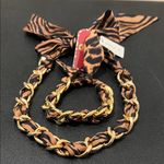 House Of Harlow/Piper K Animal Print Necklace and Bracelet Set Gold Photo 12
