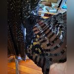 Gianni Bini Gatsby sz L (8) fits like sz M mesh sequin dress Photo 4
