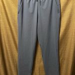 Lululemon  Womens On The Fly Pants Size 4 Code Blue Ankle Tapered Pull On Logo Photo 1
