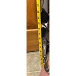 Elle NWT Women XS 12x49 Halter Neck Maxi Dress Summer Floral Abstract Black Photo 4