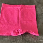 Colsie Hot Pink Short Sleeve Tee and Short Set Size L Photo 6