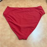 Shade & Shore  Vibrant Red Bikini Bottom Photo 1
