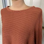 Free People Beach Rust Brown Ribbed Pullover Sweater Photo 1