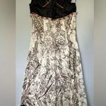 NWT Vera Cristina black satin halter rose detail cocktail dress sample? sz 4 Photo 2