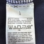 Old Navy Women's Pullover  Dress Navy Blue Tonal Dot Large NEW Short Sleeve G8 Photo 3