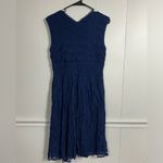 Rabbit Rabbit Rabbit Navy Blue Lace Sleeveless Dress V Photo 4
