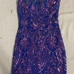 Windsor Blue Sparkle Dress Photo 0