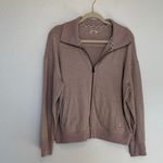 Faherty  Legend Lounge Full Zip Jacket Sweatshirt Pink Large Photo 2
