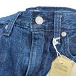 Levi's Wellthread 70's High Rise Straight Fit Jeans Dark Wash Blue Size 24 Photo 5