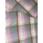 Wrangler Womens Med Western Pearl Snap Long Sleeve Embroidered Cowgirl Logo Photo 7