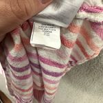 GAP Striped Mini Dress Womens M Linen Blend Cami Cottage Summer Soft Girl Resort Pink Size M Photo 6