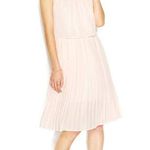Maison Jules Crochet-Yoke Pink Shimmer Dress NWT SMALL Photo 1