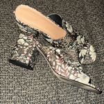 Urban Outfitters ✨  Floral Jacquard Mule Heels✨ Photo 5