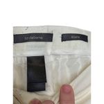 Liz Claiborne Women Dress Pants Sloane Lined Straight Leg Mid-Rise White Sz.12R Photo 4