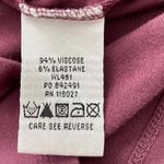 Boden USA Boden Maroon Dark Red Blouse w/silver sequin Collar, size 8 Photo 2