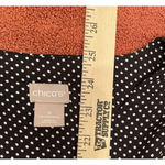 Chicos 4 US Size 20/22 Black White Polka Dot‎ Top Blouse Ruffle Bottom Career Photo 7