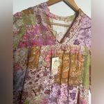 Johnny Was NWT Women’s  Bertha Floral Flowy color block Lightweight 2-piece XS Photo 3
