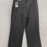 Nine West  Women's Trousers Pants Solid Black Size 6 Slash Pocket Mid Rise Photo 4