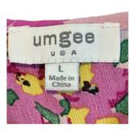 Umgee  Floral Kimono Duster Open Front Lightweight Blush Pink‎ Women Size Large Photo 7