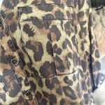 Lovestitch  Brown Leopard Print Shirt Photo 1