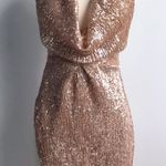 Rose gold sequin dress, size M Size M Photo 1