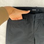 Old Navy Mid Rise Pixie Ankle Chino Pants Womens 0 Petite Black Jack Stretch Photo 2