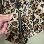 Poetry long sleeve asymmetrical open front leopard print sheer cardigan Photo 4