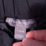 A pea in the pod  Black Viscose Blend Maternity Jogger Pants Size Large Photo 2