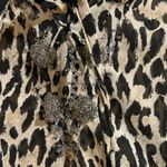 Unique spectrum  Leopard Print Sheer‎ Blouse Photo 1