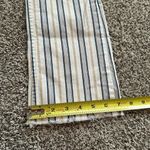 Anthropologie Pilcro & the Letterpress white, blue & brown striped High-Rise Bootcut jeans 26 Photo 12