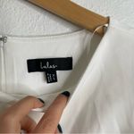 Lulus Simply Beloved White Puff Sleeve Bodycon Midi Dress Extra Large Size XL Photo 3