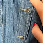 Liz Claiborne CRAZY HORSE Vintage Funky Artsy Embroidered Denim Jean Jacket Photo 11