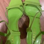 Ralph Lauren Women’s Lauren Sandal Heels Size 7 Bright Green New Photo 9
