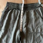 Splendid  Lakeside Jogger, lyocell/linen blend, moss green, size S Photo 8