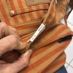 Wrangler  Wanderer 622 High Rise Flare Orange Stripe Festival Jeans NWT Photo 5