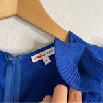 Baltic Born  Blue Ruffle Jumpsuit Tie Waist Size Large Photo 3