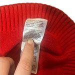 Charter Club  Fair Isle Scottie Dog Sweater Red Crew Neck Womens Large Photo 6