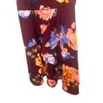 BCX Y2K Floral Dress Sleeveless Tiered Ruffle Size 3 Juniors High Neck Halter  Photo 7