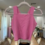Dillard's Pink Crop Top Photo 0