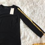 SHAN DIANA Women’s PAP 5 round Neck long sleeve shift dress in black size 2 Photo 8