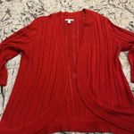 Dana Buchman  Red Women’s Cardigan in‎ size XL Photo 3