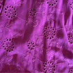 Nicole Miller Embroidered Eyelet Blouse New Medium Photo 8